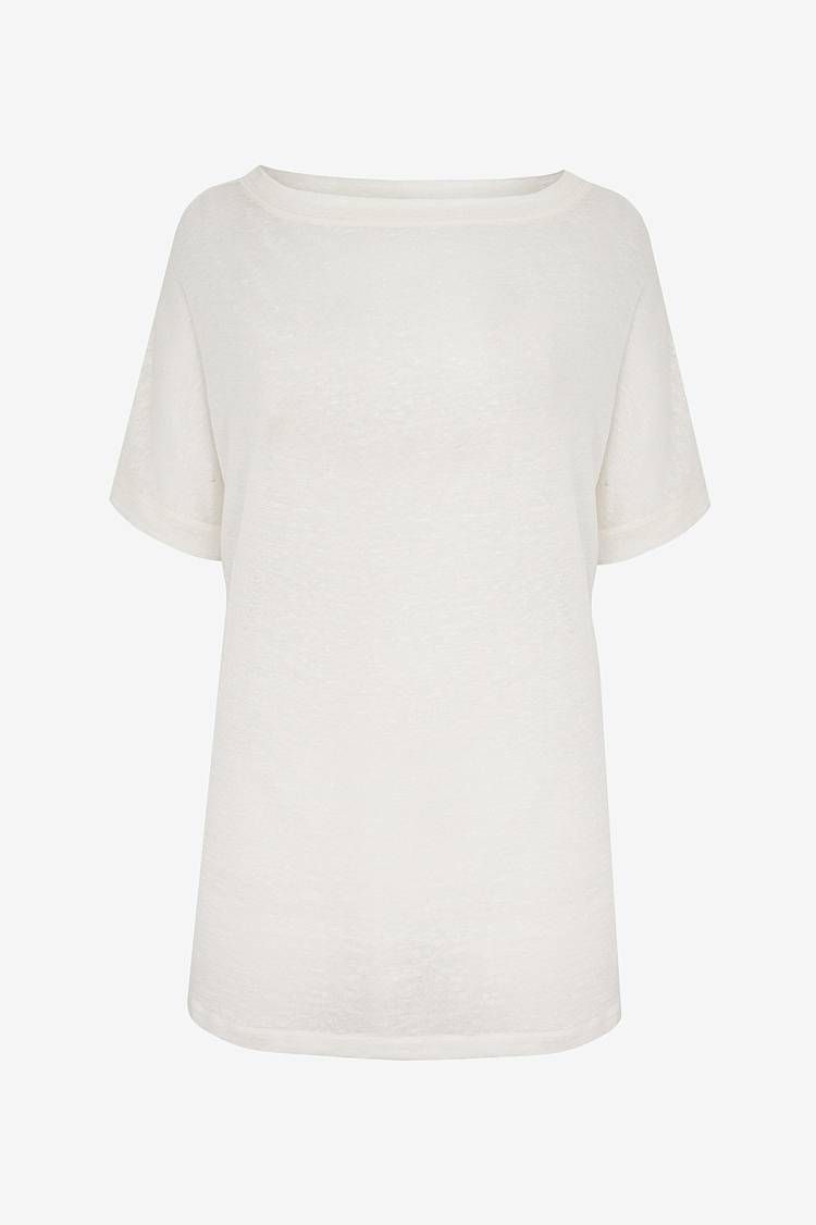 Sly 010 T-Shirt aus Leinen mit Rundhalsausschnitt Rabatt