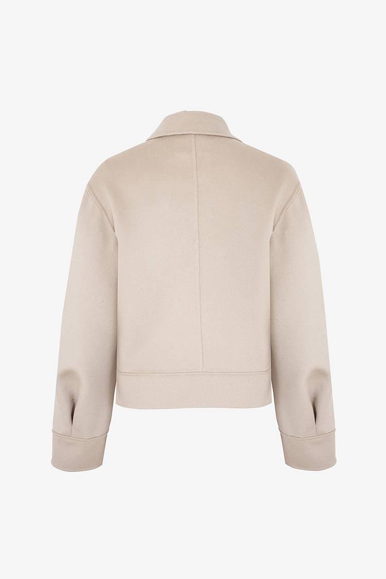 Sly 010 Kurze Doubleface-Jacke mit aufgesetzten Taschen Lagerräumung