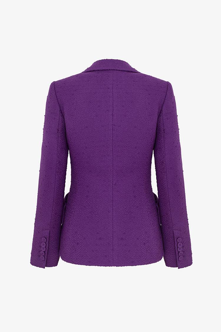 Sly 010 50ies Blazer aus Baumwoll-Tweed Blitzangebot