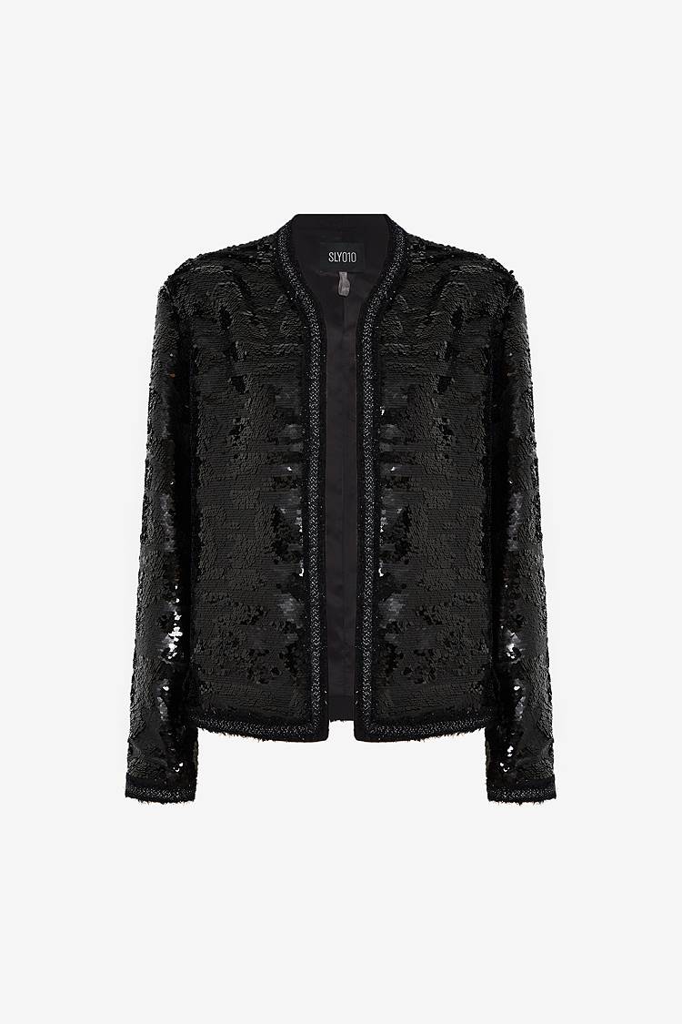 Sly 010 Pailettenjacke Fabrik Onlineshop