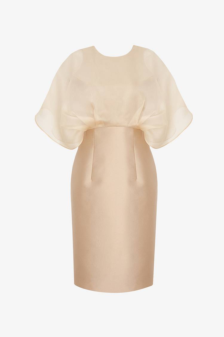Sly 010 Luftiges Hochzeitskleid aus Seidentaft Versandkostenfrei