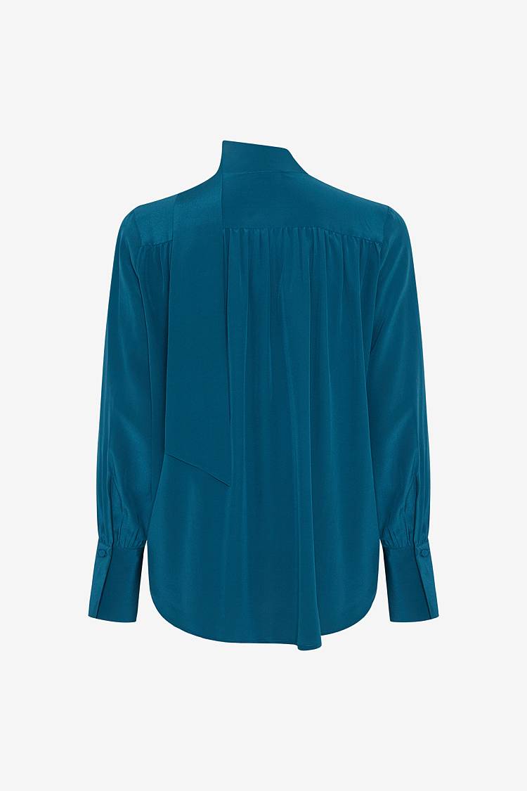 Sly 010 Bluse mit Schal-Detail Online Shopping