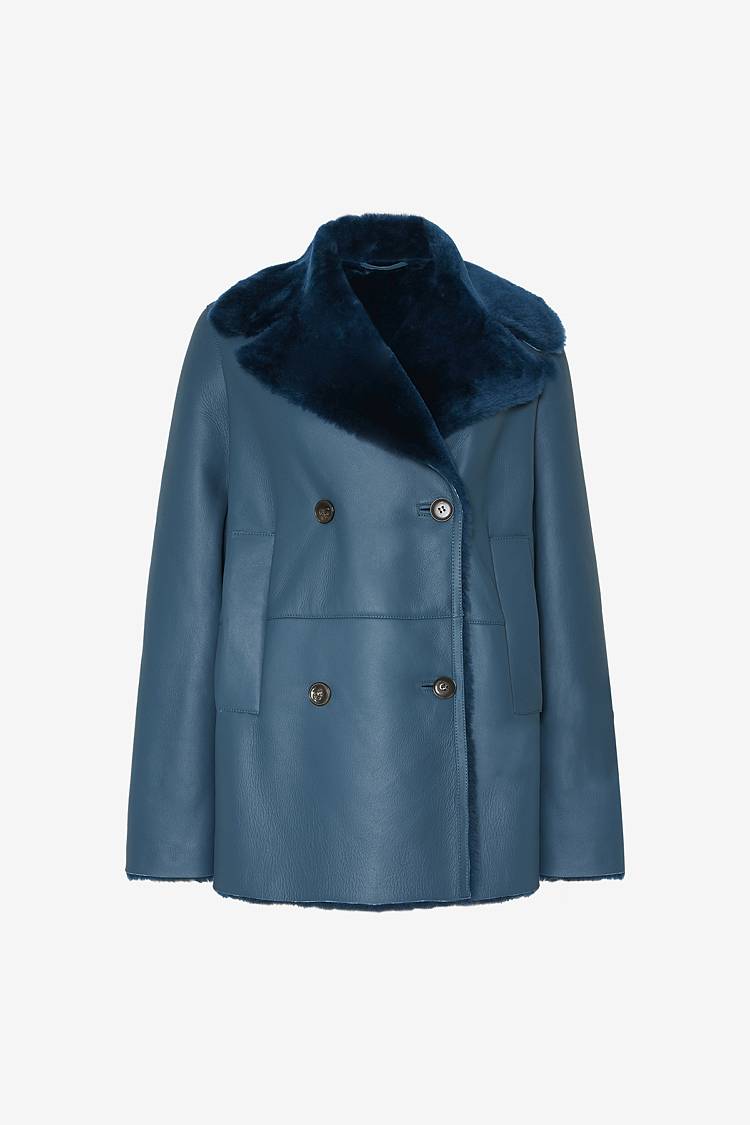 Sly 010 Merino Ledermantel Preisnachlass
