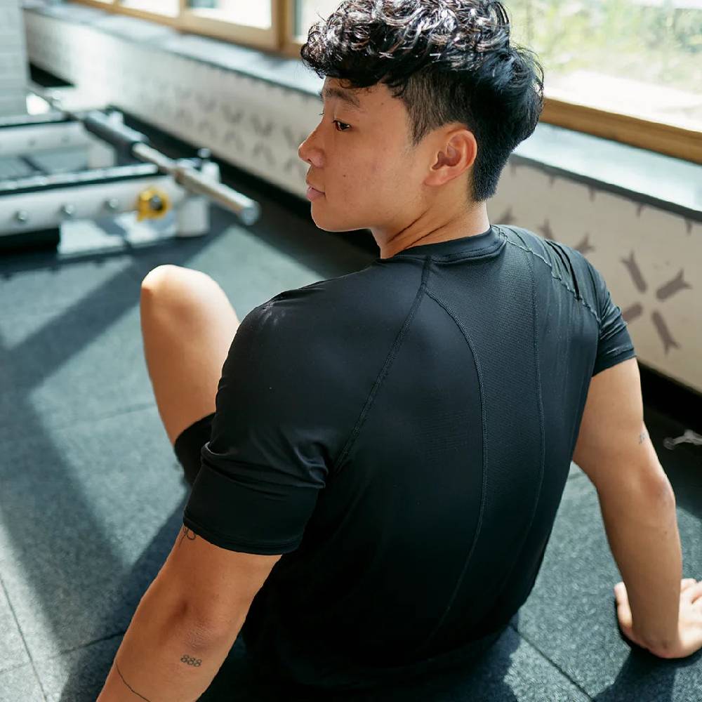 Snocks Trainingsshirt Raglan Herren aus recyceltem Polyamid Zeitlich begrenztes Angebot