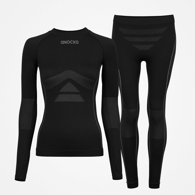 Snocks Thermounterwäsche Damen aus recyceltem Polyester Kostenloser Versand