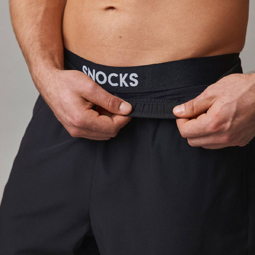 Snocks Kurze Sporthose Herren aus recyceltem Polyester 50% Rabatt mit kostenlosem Versand