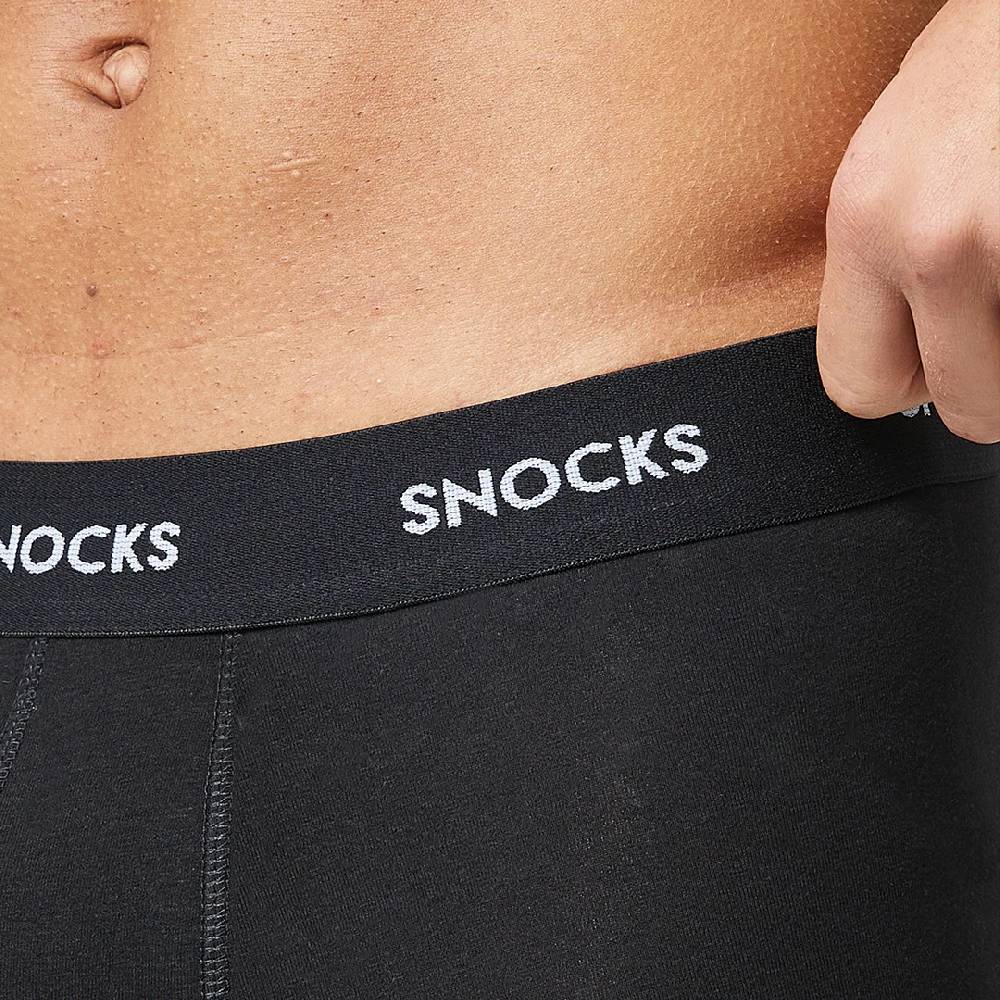 Snocks Boxershorts mit Streifen aus Bio-Baumwolle Clearance-Verkauf