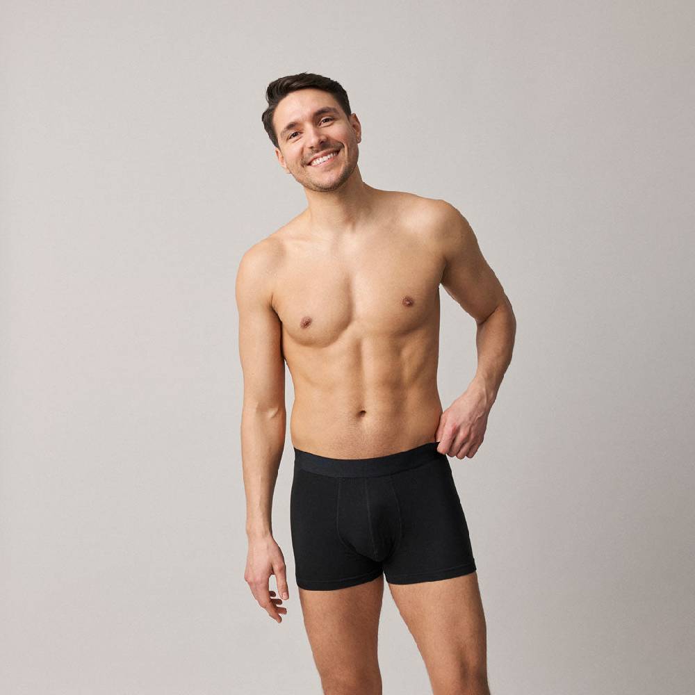 Snocks Boxershorts ohne Logo aus Bio-Baumwolle Fabrikladen