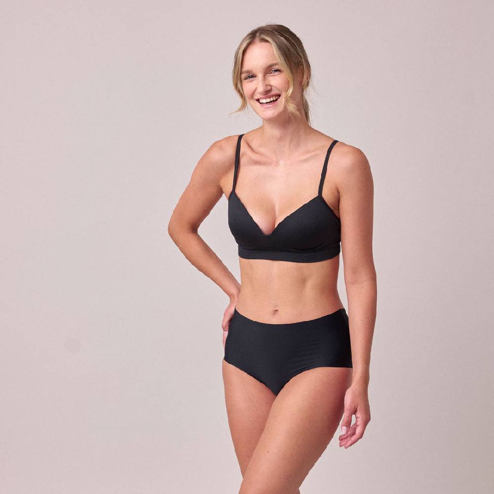Snocks High Waist Hipster Panties aus Mikrofaser Valentinstagsangebot