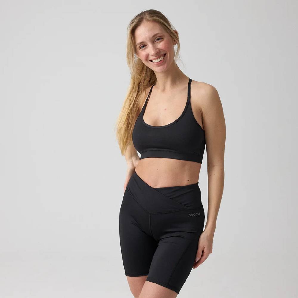 Snocks Sport-BH X Back aus recyceltem Polyester Riesige Ersparnisse
