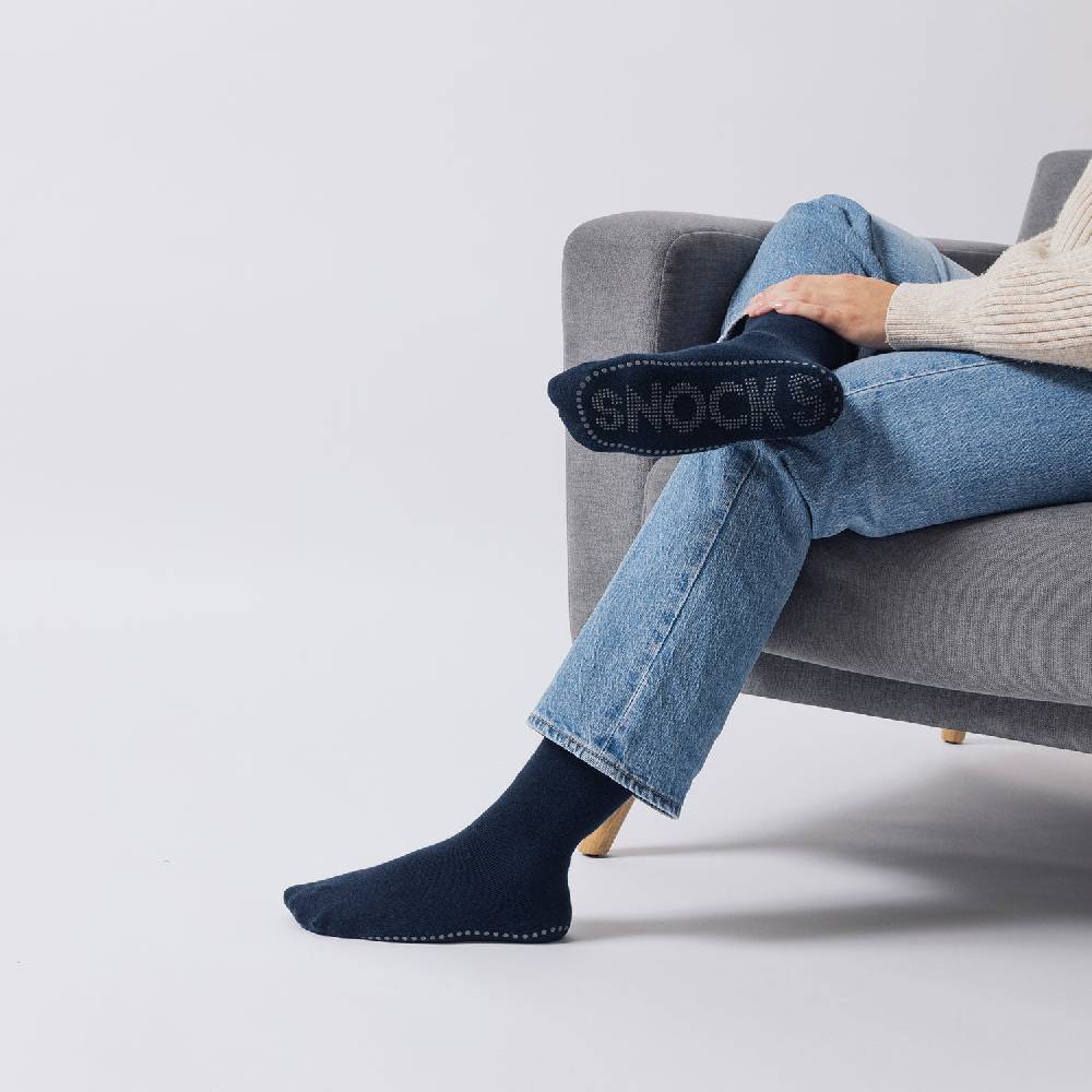Snocks Anti-Rutsch Socken aus Bio-Baumwolle Kostenlose Rückgabe
