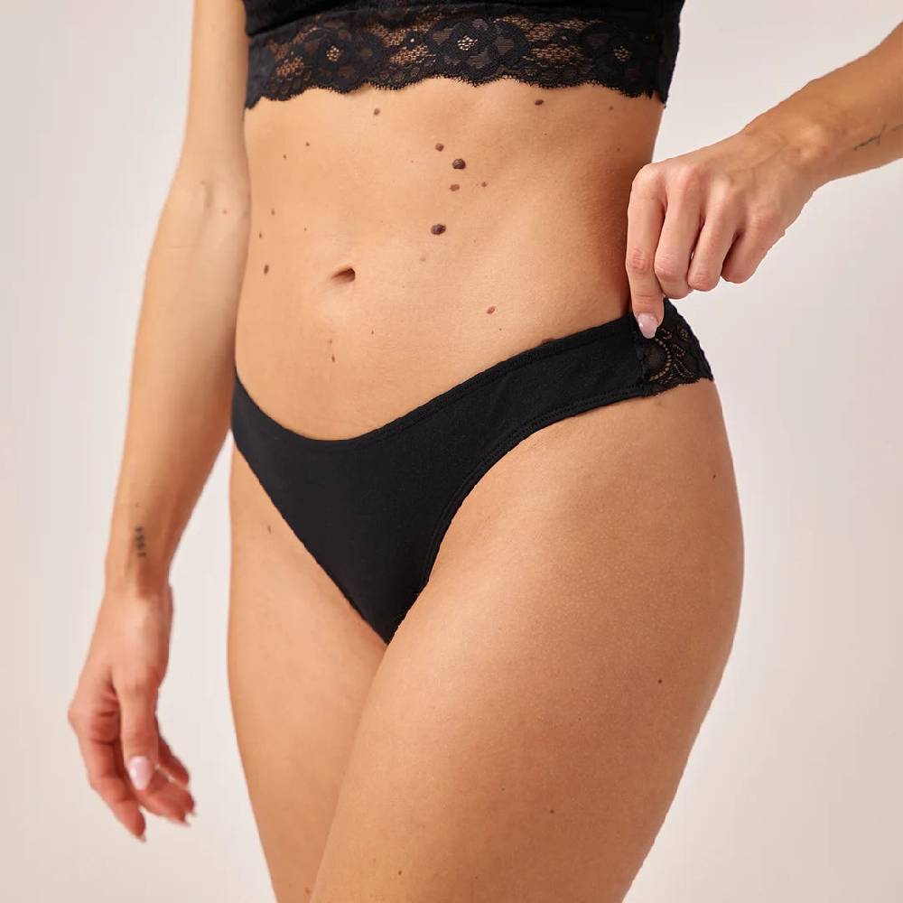 Snocks Tangas mit Spitze aus Bio-Baumwolle Begrenzte Freigabe