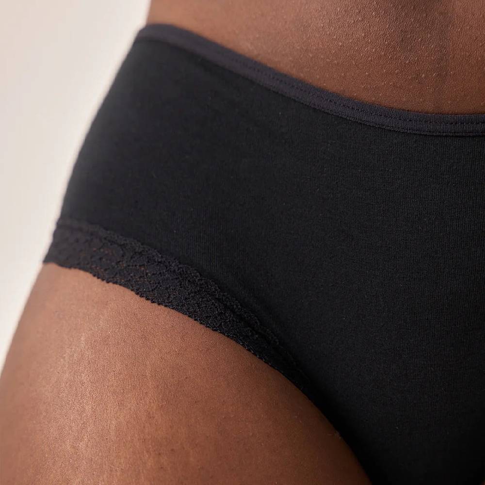 Snocks Hipster Panties mit Spitze aus Bio-Baumwolle Letzte 2 Tage