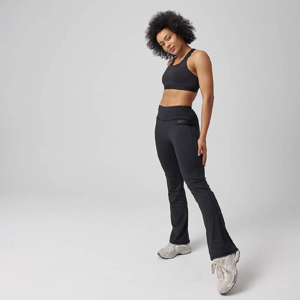 Snocks Leggings mit Schlag aus recyceltem Polyester 2025
