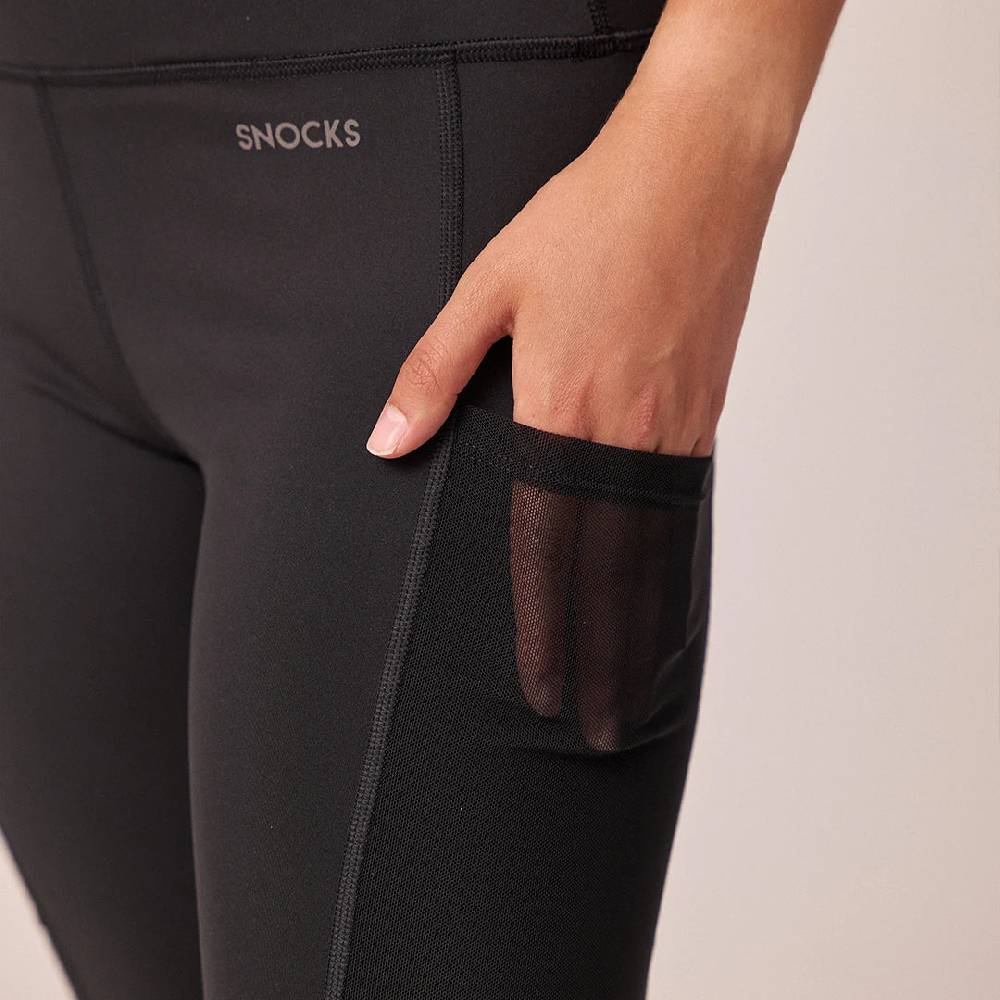Snocks Leggings mit Tasche aus recyceltem Polyester Kostenloser Versand