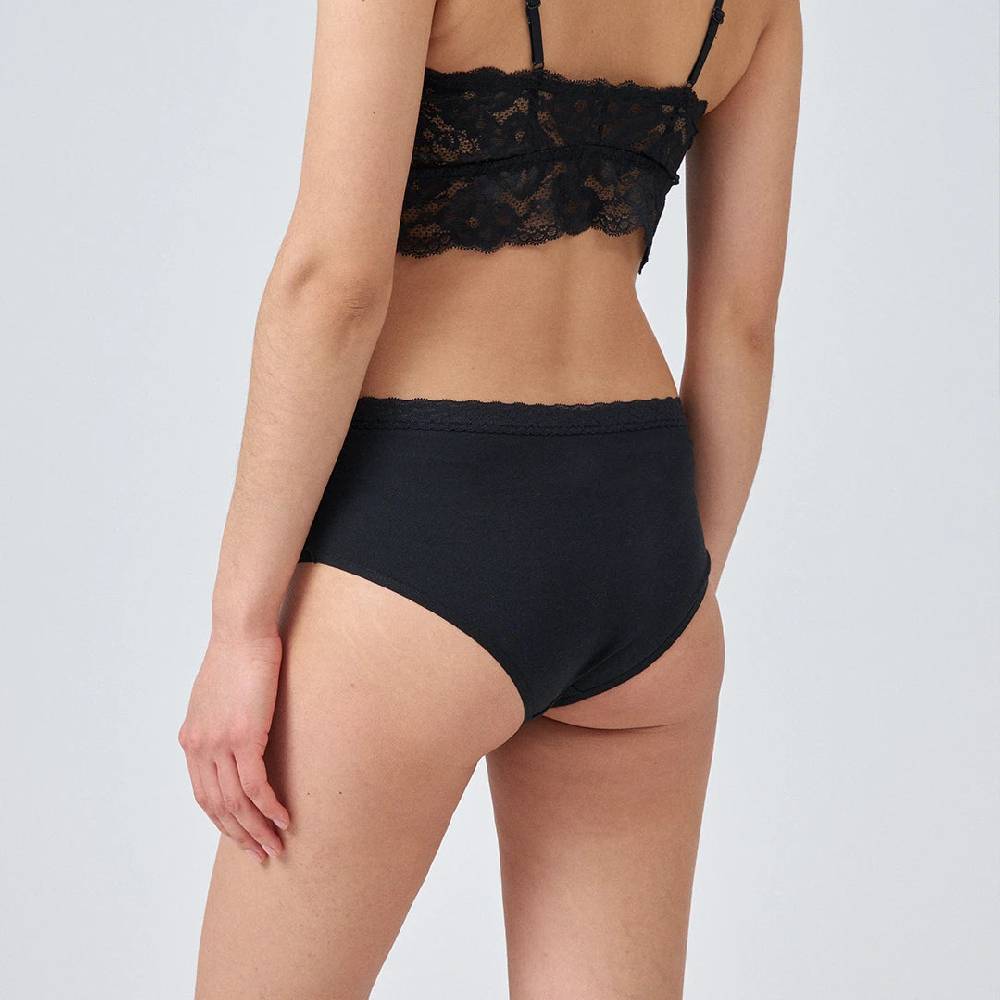Snocks Hipster Panties mit Spitze aus Bio-Baumwolle Sonderangebot