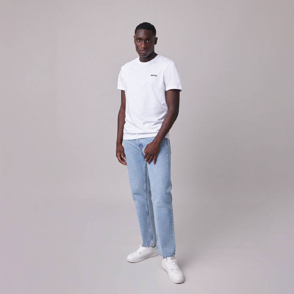 Snocks Basic T-Shirt Herren aus Bio-Baumwolle Kauf eins, bekomm eins gratis