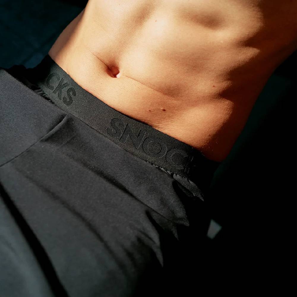 Snocks Kurze Sporthose mit Logo Herren Kostenlose Rückgabe