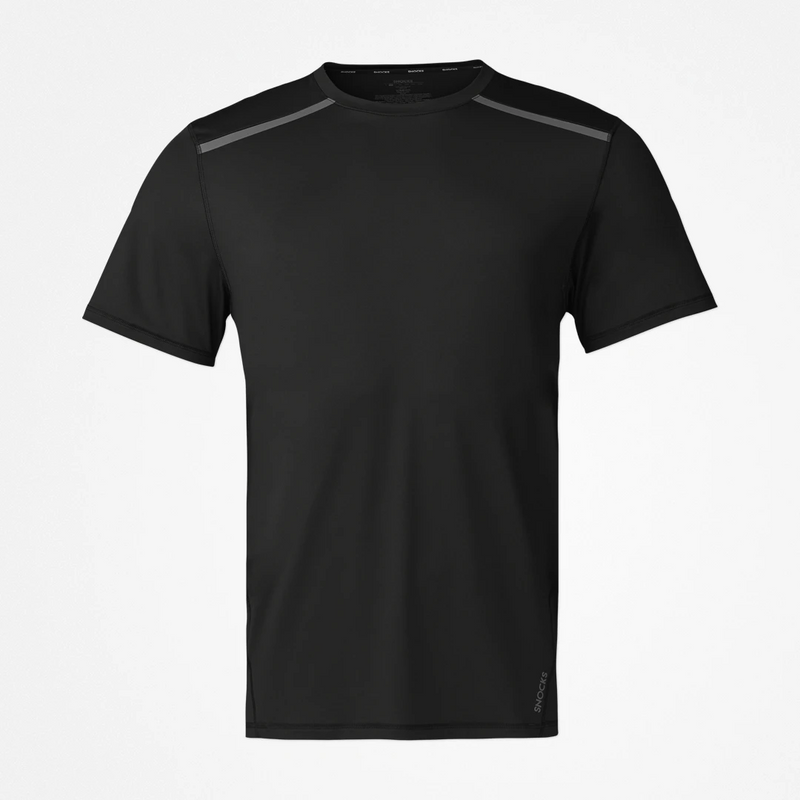 Snocks Trainingsshirt mit Reflexstreifen Herren aus recyceltem Polyamid JETZT KAUFEN