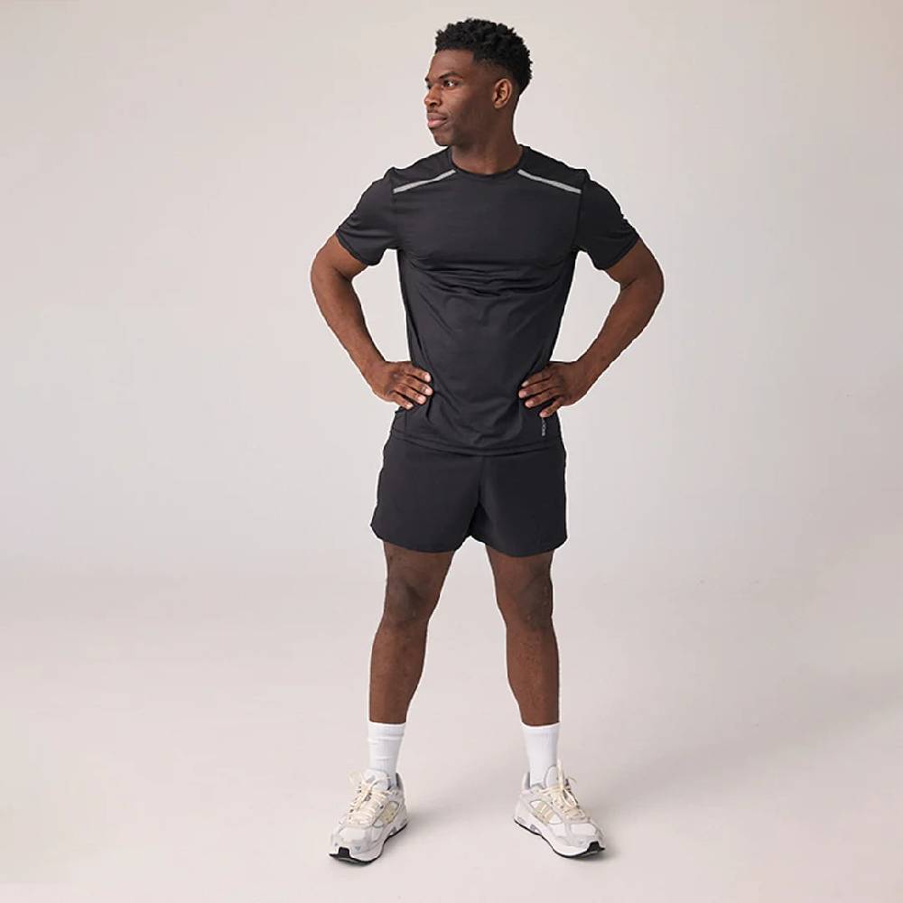 Snocks Trainingsshirt mit Reflexstreifen Herren aus recyceltem Polyamid JETZT KAUFEN