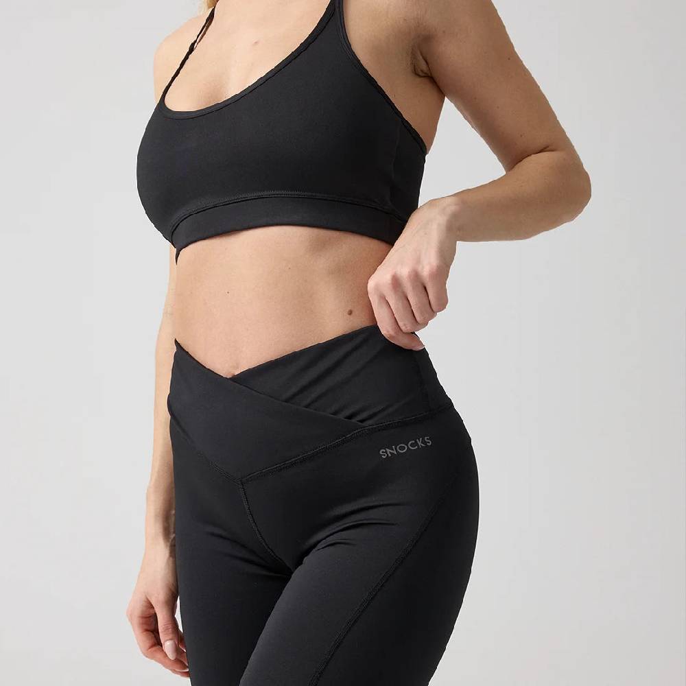 Snocks Radlerhose Damen V Cross aus recyceltem Polyester Letzter Tag