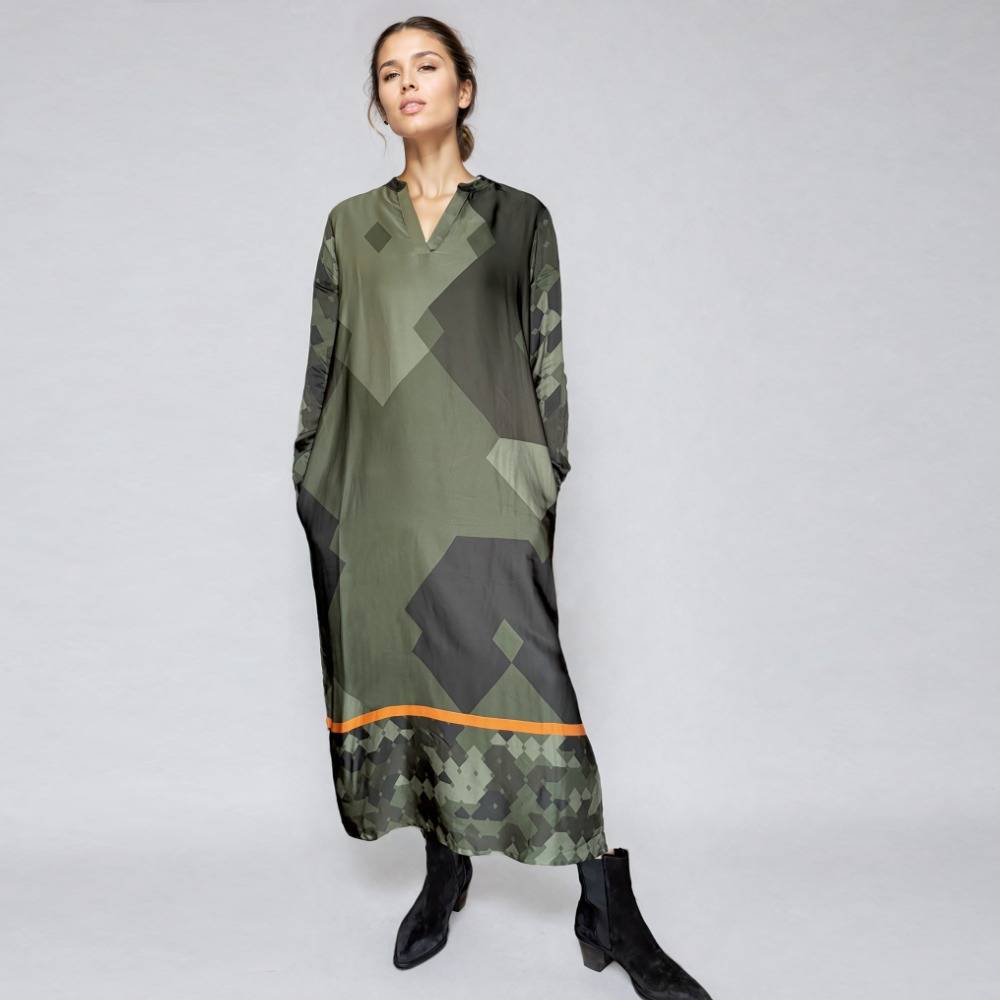 Soul Kathrine EVE LONGDRESS Print 02 Saisonale Angebote