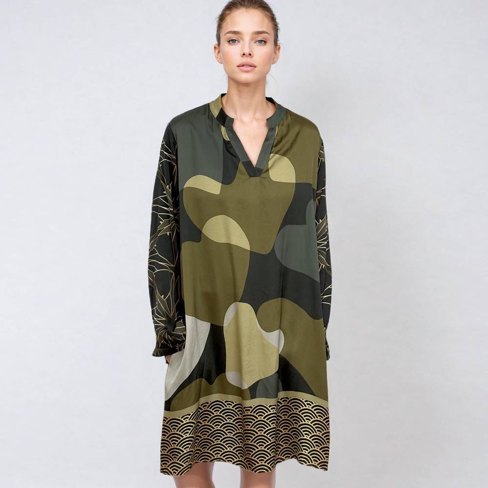 Soul Kathrine LILLY SHORT DRESS Print 04 Riesige Ersparnisse