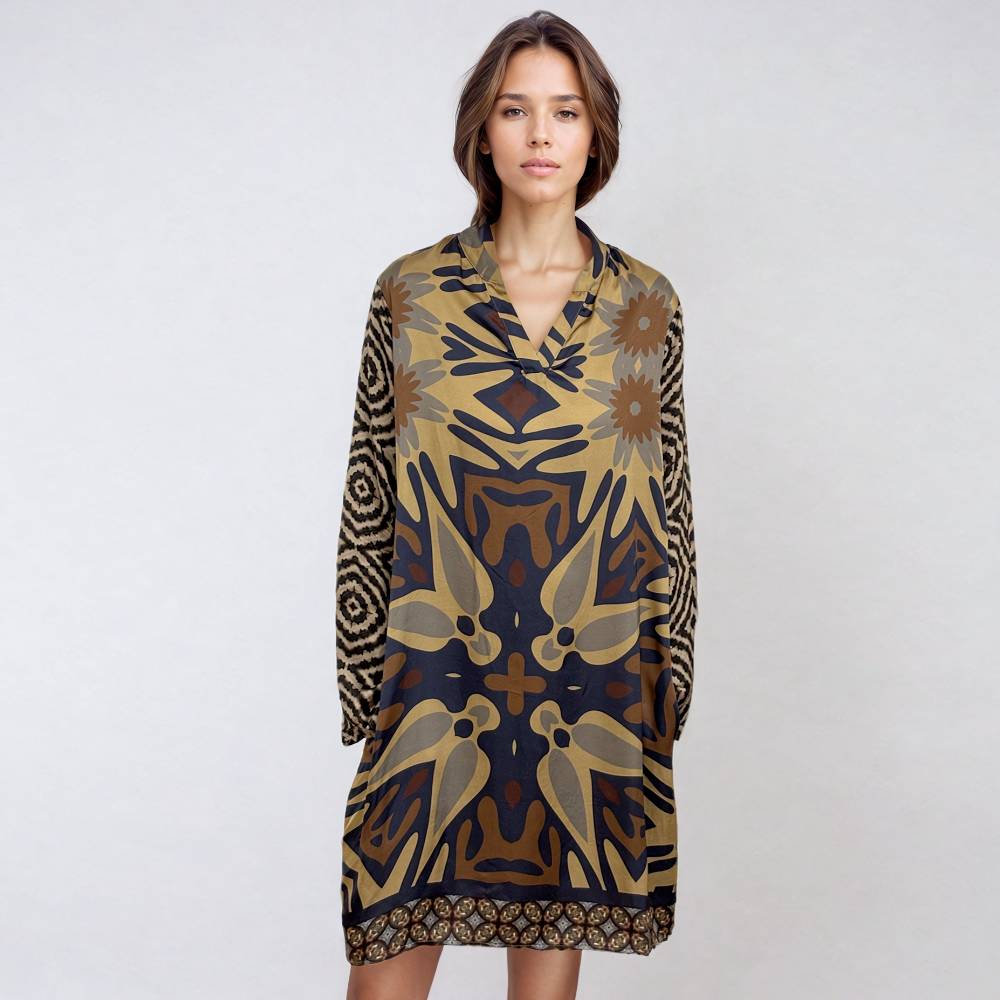 Soul Kathrine LILLY SHORT DRESS Print 08 VIP-Rabatte