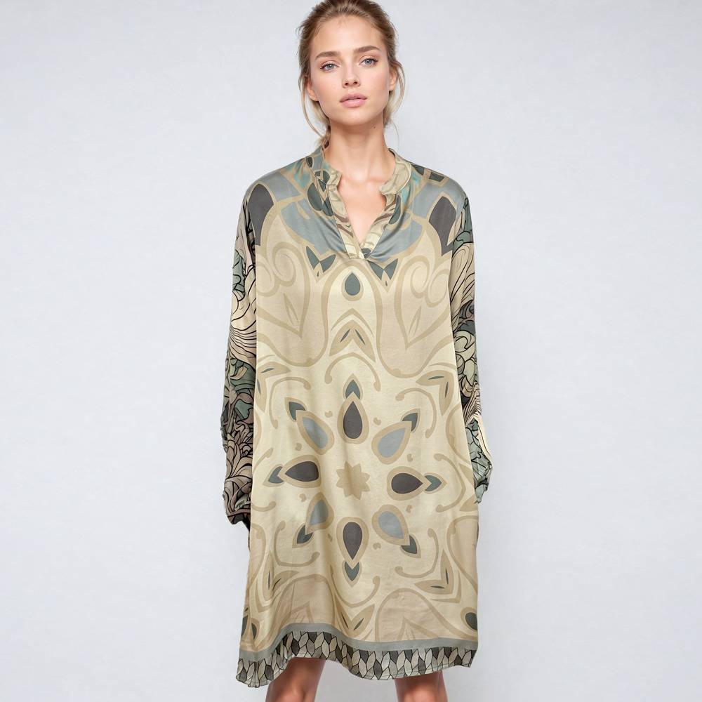 Soul Kathrine LILLY SHORT DRESS Print 09 Tiefpreis