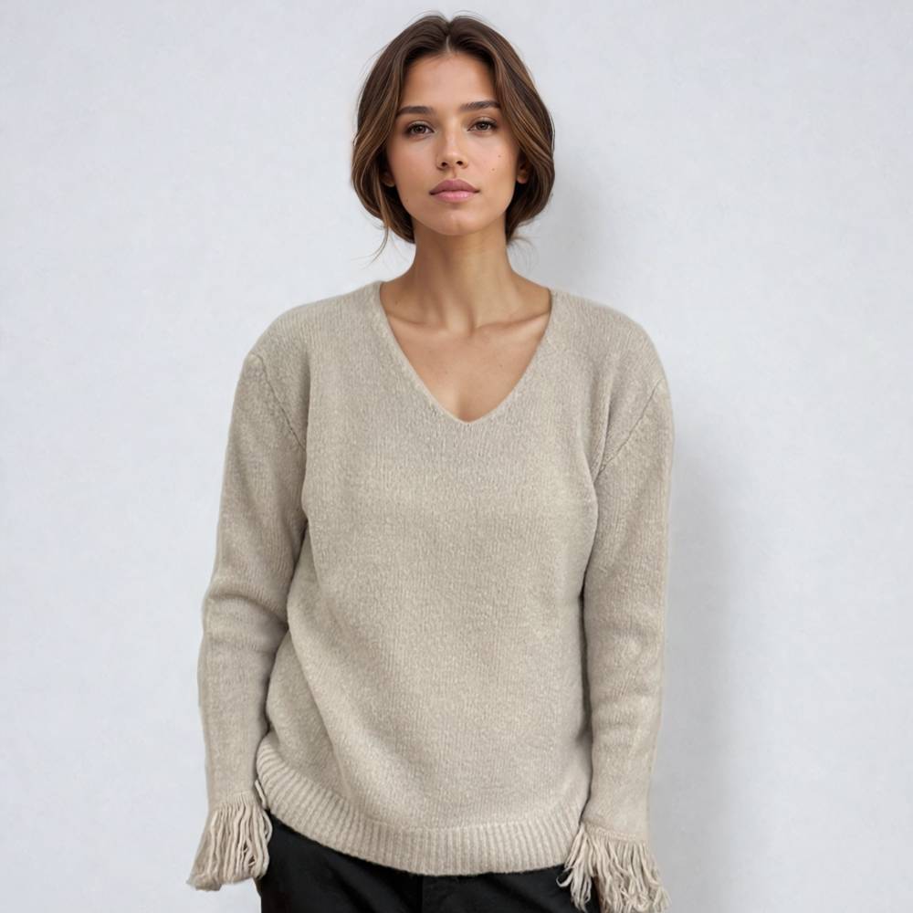 Soul Kathrine NELA SWEATER beige Super Rabatt