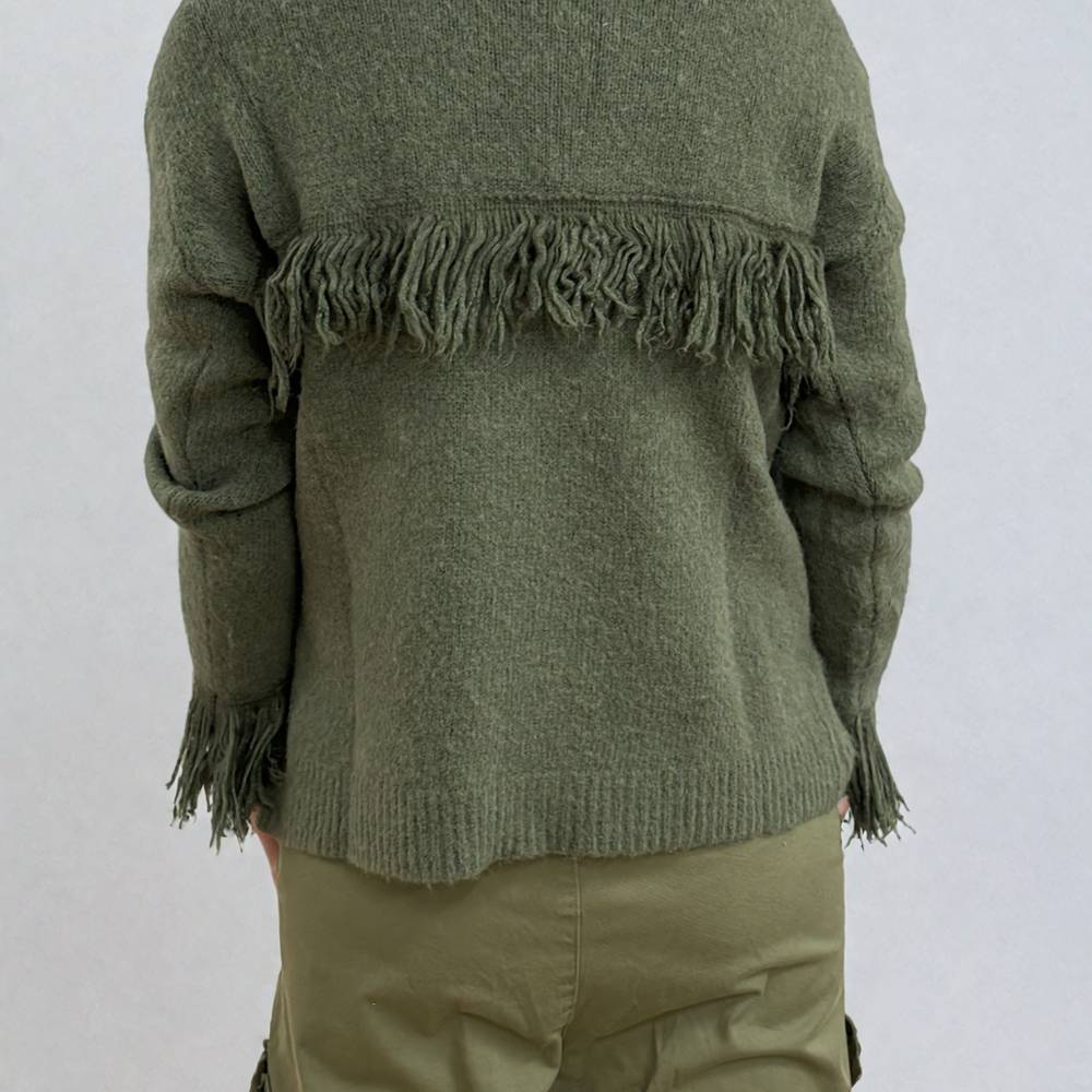 Soul Kathrine NELA SWEATER olive Riesige Rabatte