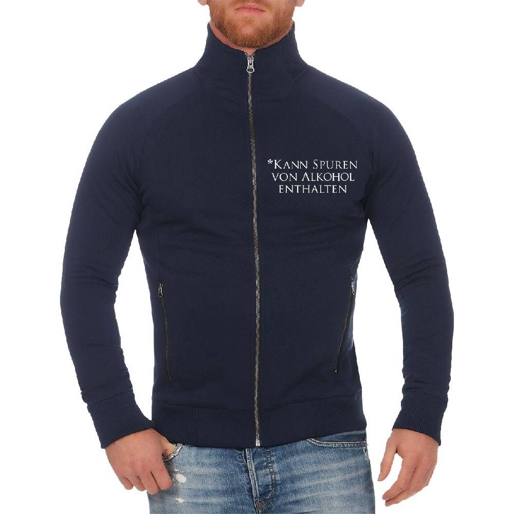 Spass Kostet Männer Sweatjacke Kann Spuren von Alkohol enthalten Online Outlet