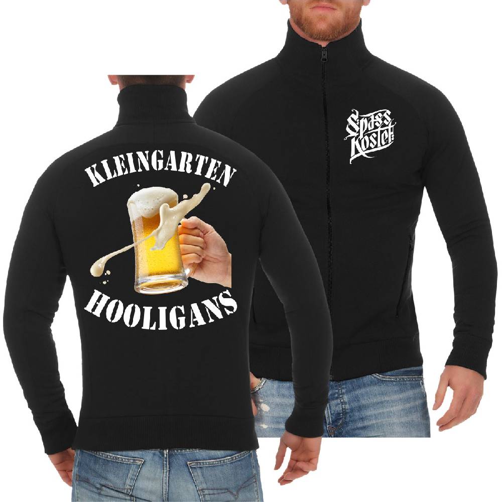Spass Kostet Männer Sweatjacke Kleingarten Hooligans Rabatte dieses Monats