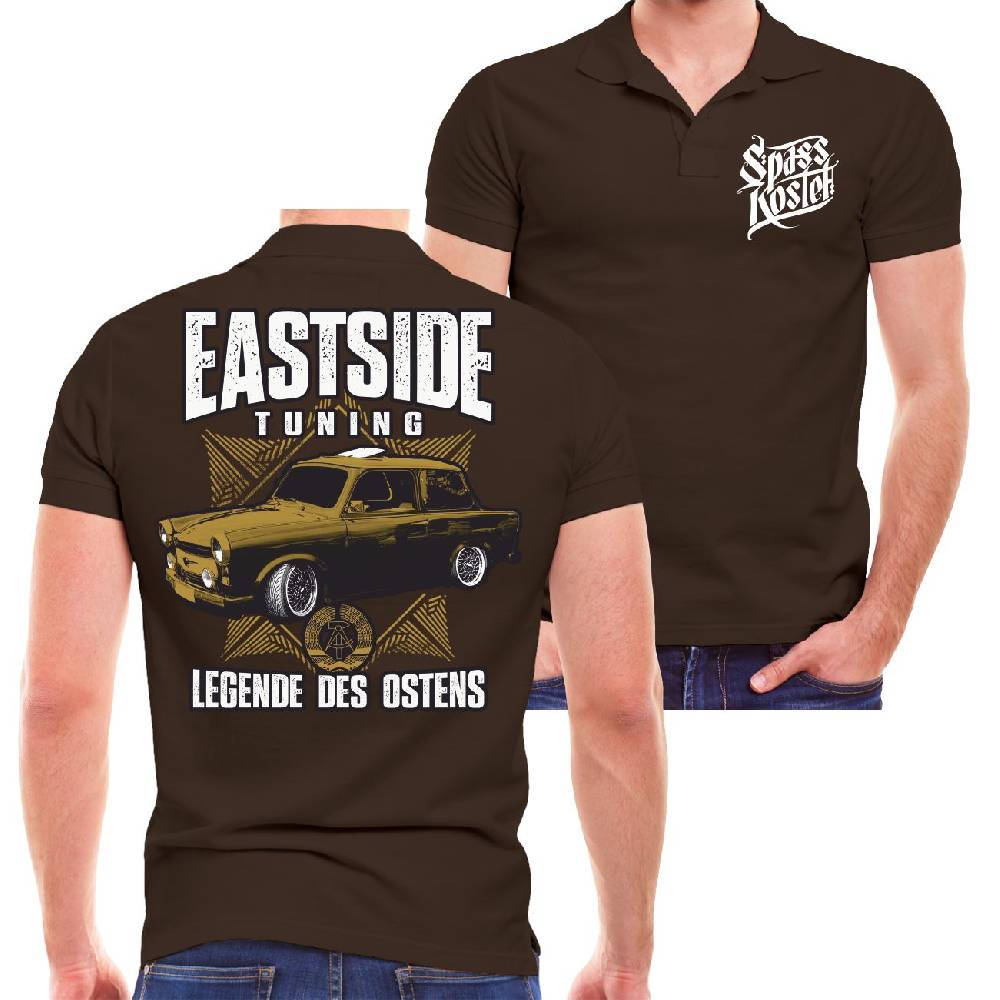 Spass Kostet Männer POLO DDR Eastside Tuning Legende des Ostens Verkauf