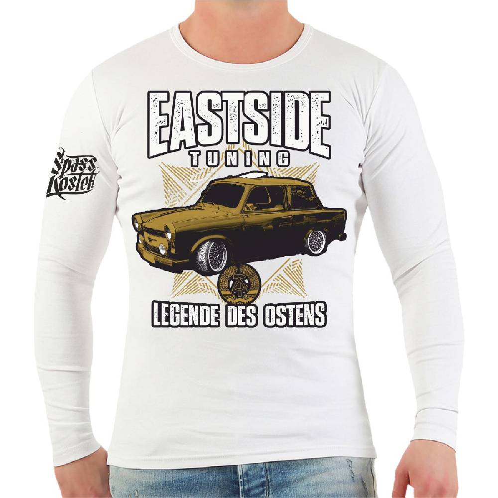 Spass Kostet Männer Longsleeve DDR Eastside Tuning Legende des Ostens Angebote