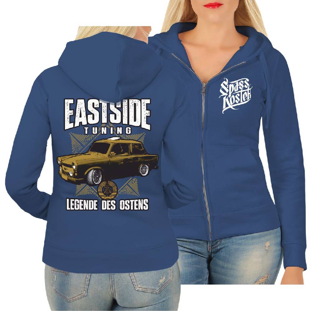 Spass Kostet Frauen Kapujacke DDR Eastside Tuning Legende des Ostens Rabatt