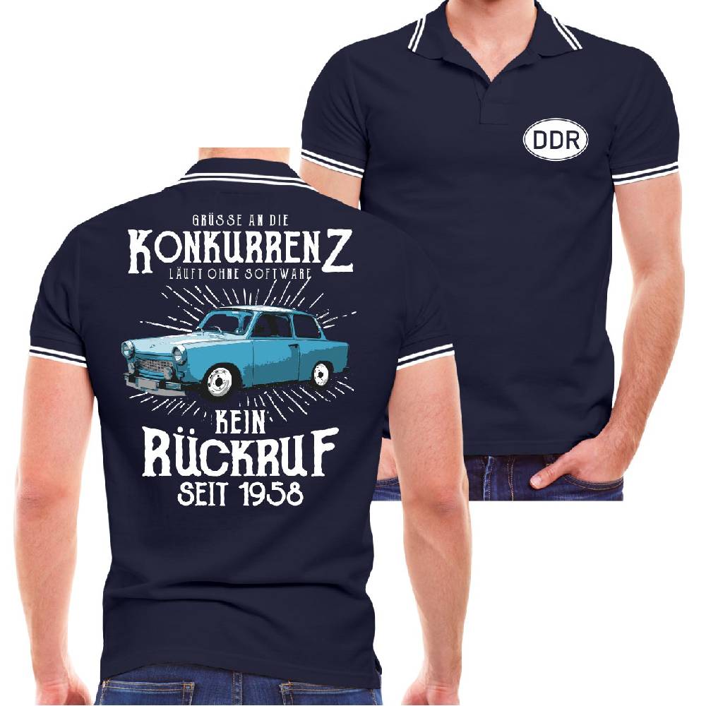Spass Kostet Männer POLO DDR Grüße an die Konkurrenz KEIN RÜCKRUF Preisnachlass