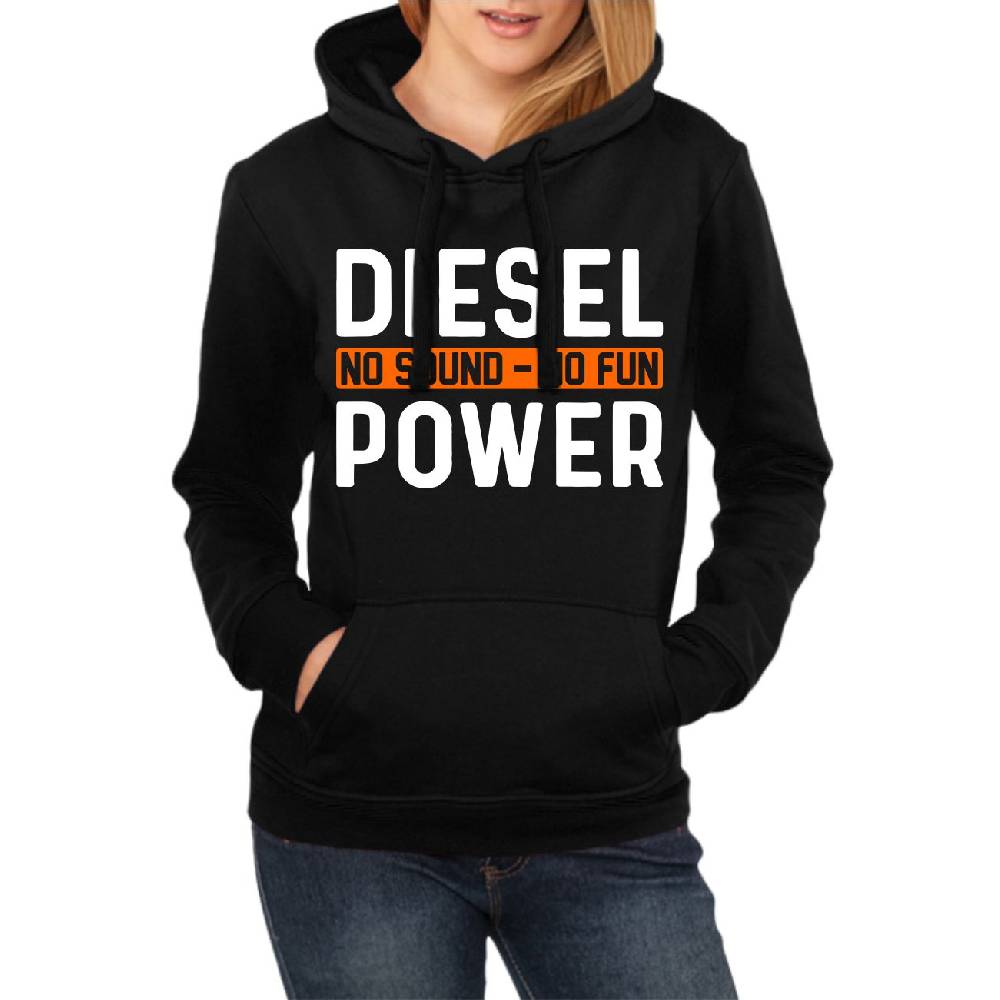 Spass Kostet Frauen Kapu Diesel Power No Sound No Fun Große Rabatte