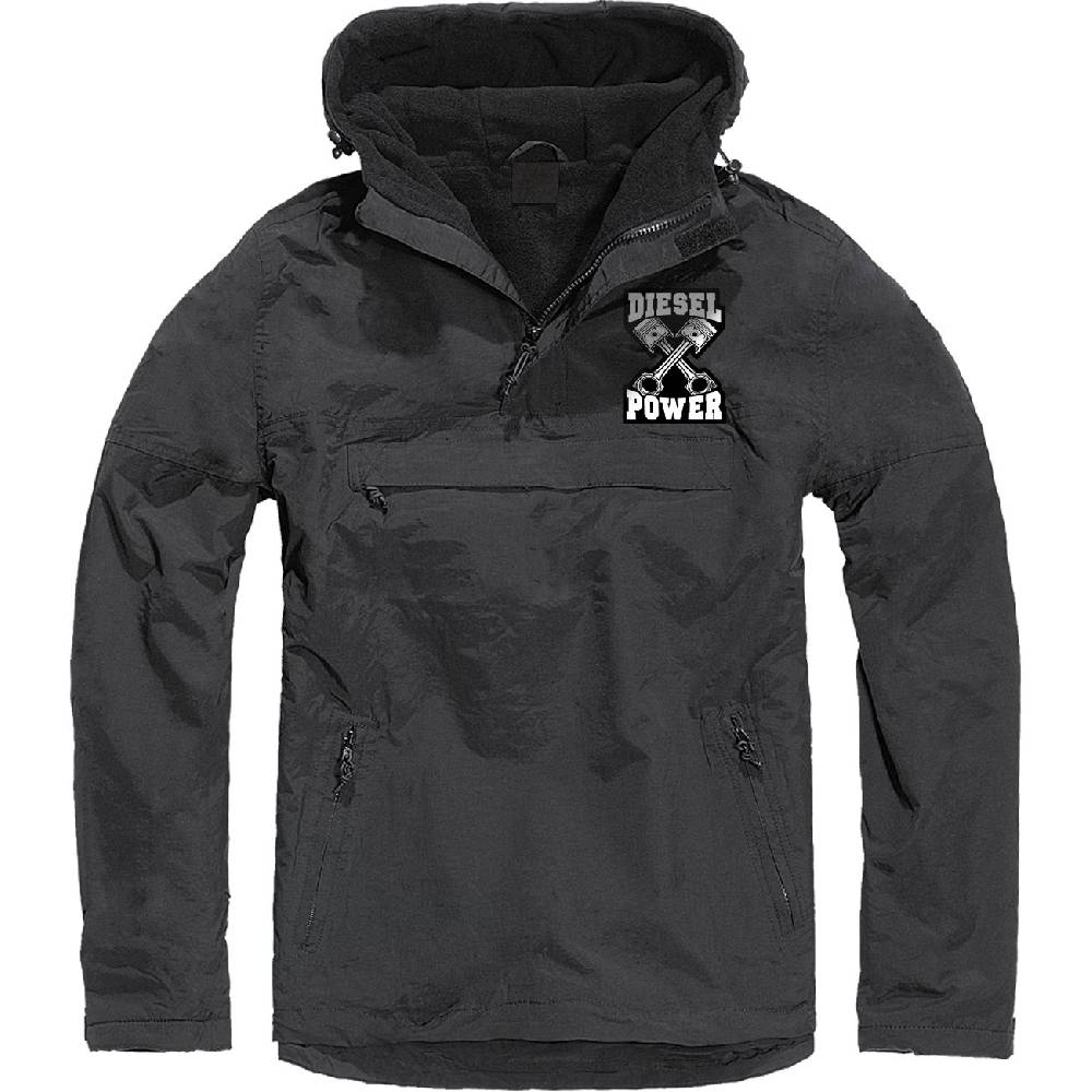 Spass Kostet Schlupfjacke Windbreaker GEFÜTTERT DIESEL POWER