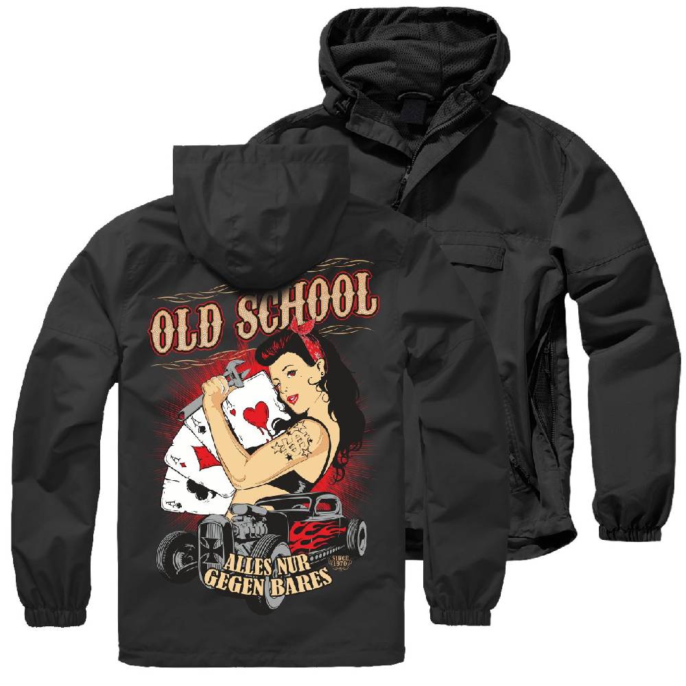 Spass Kostet SOMMER Windbreaker Oldschool Rockn Roll Bis zu 65% Rabatt