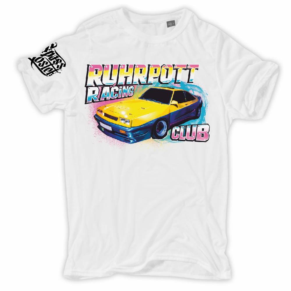 Spass Kostet Übergrößen Männer T-Shirt Ruhrpott Racing Club 3XL bis 8XL Clearance-Verkauf