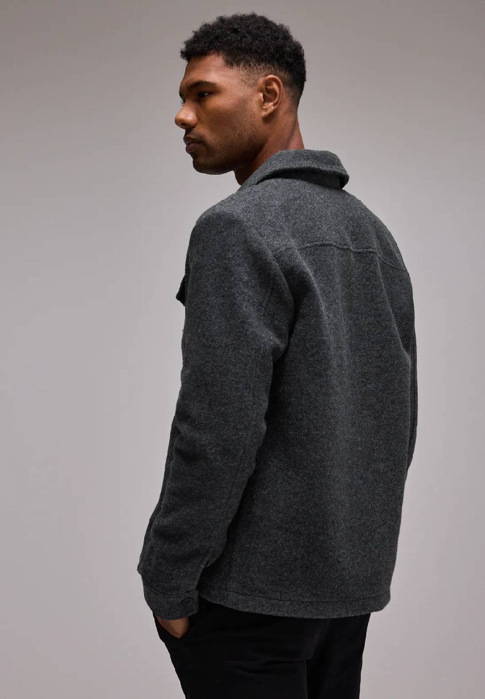 Street One Overshirt in Woll-Optik Neueste Mode