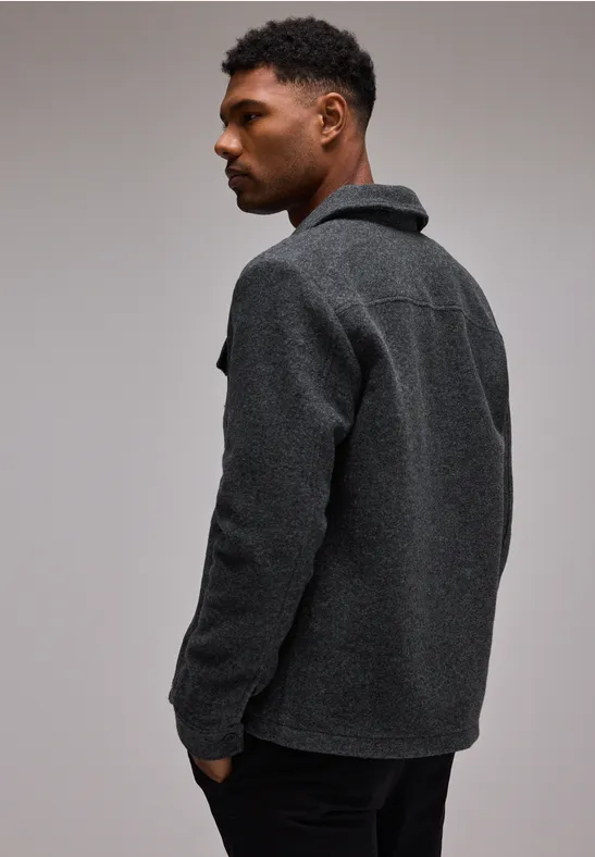 Street One Overshirt in Woll-Optik Neueste Mode