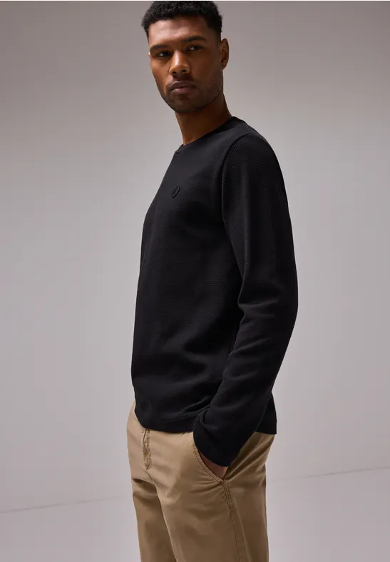 Street One Struktur Longsleeve Zeitlich begrenztes Angebot