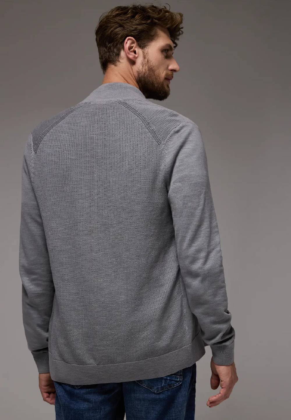 Street One Strickjacke im Washed-Look Tiefpreis