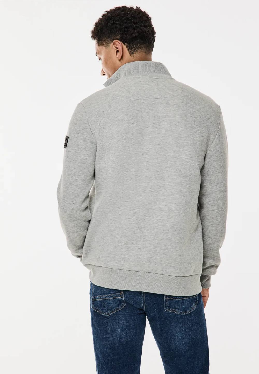 Street One Sweatjacke mit Materialmix Neueste Stile