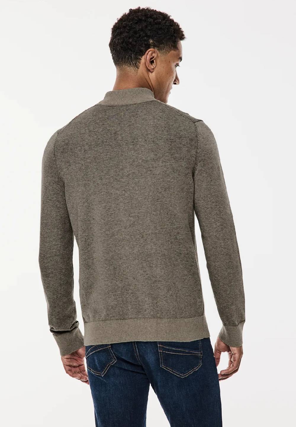 Street One Pullover in Two Tone Optik Nur für heute