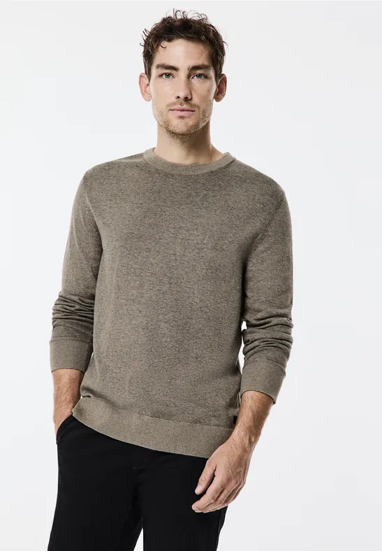Street One Pullover in Two Tone Optik Sonderangebot der Fabrik