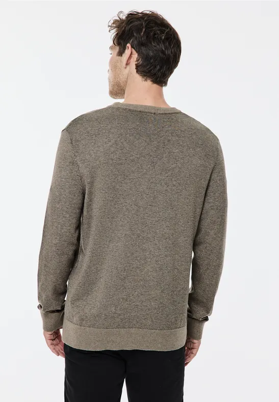 Street One Pullover in Two Tone Optik Sonderangebot der Fabrik