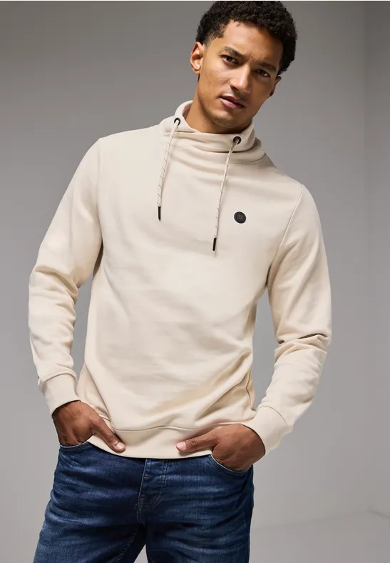 Street One Strukturpulli mit Funnelneck 50% Rabatt mit kostenlosem Versand